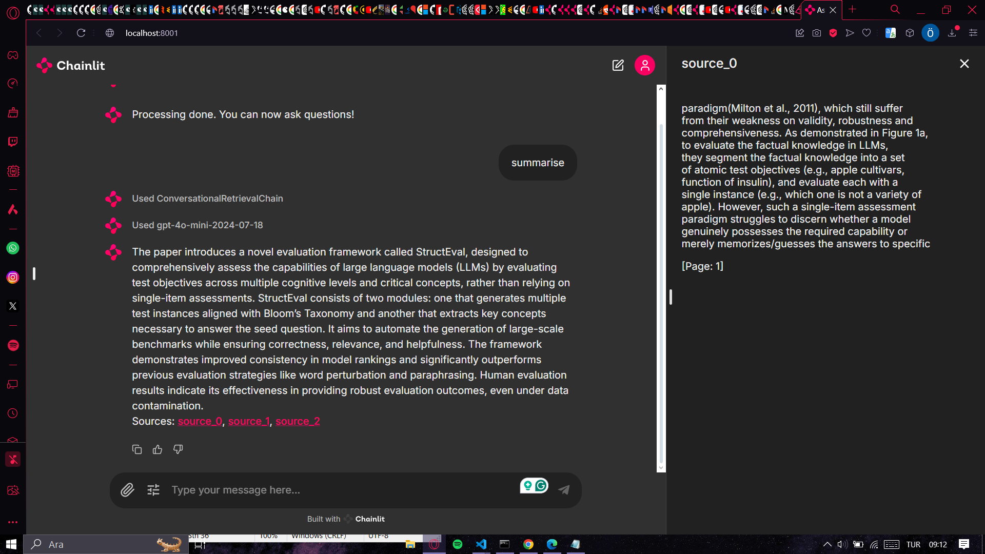 Intelligent Document Processing Chatbot