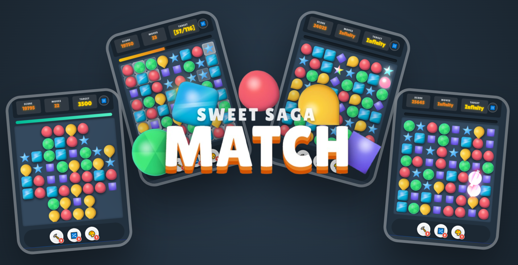 Match 3 Feature Graphic