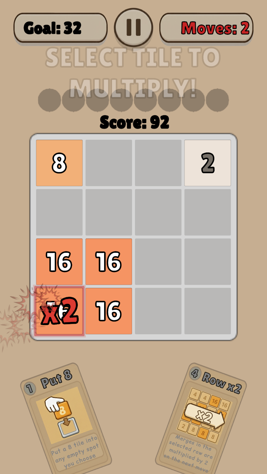 Tile Tactics: 2048 Card Puzzle - Merge, Play, Win! 🎮